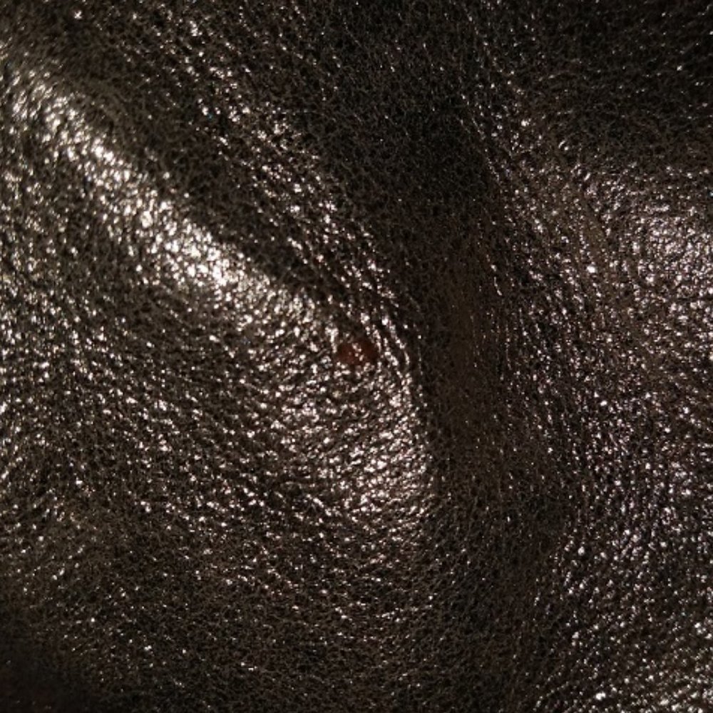 JUICY COUTURE GOLD LEATHER FLUFF HOBO HANDBAG PURSE**MAGNETIC CLOSURES**RARE! - Picture 5 of 12